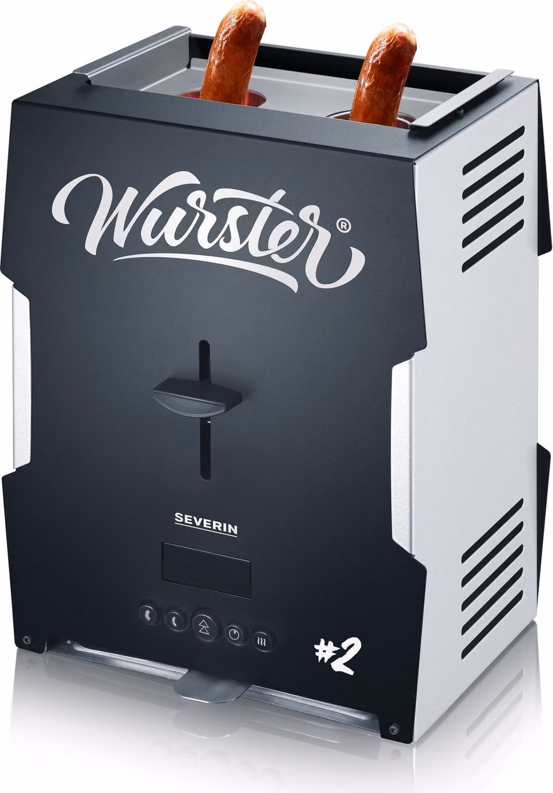 SEVERIN griglia da tavolo Wurster WT 5005 2000 W nero / grigio