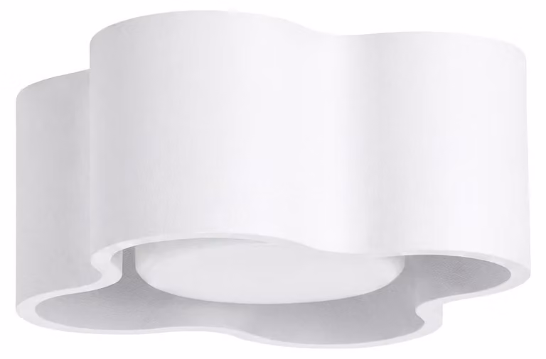 Plafoniera OVIO 1 bianca Gx53 1xGx53 10W alluminio 6x12x12cm Sollux Lighting