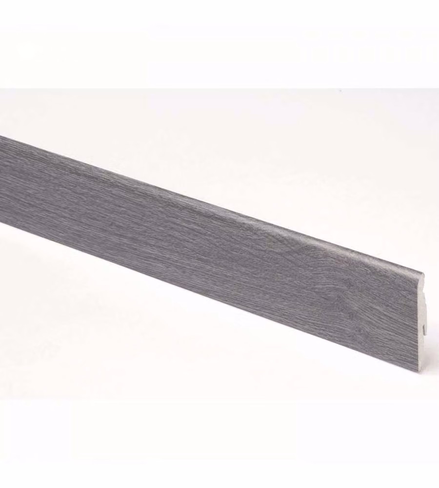 Kimono Battiscopa Century MDF Rovere Grigio 5,8 cm x 240 cm