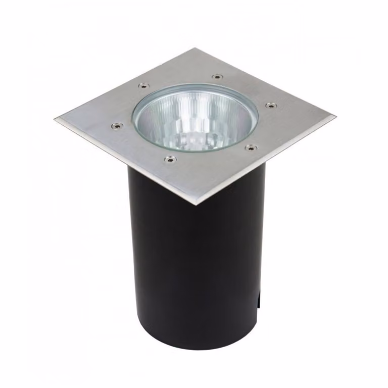 Lampada a sbalzo grande 18 cm quadrato 1xE27 acciaio inox IP67 SU-MA Pabla M4030