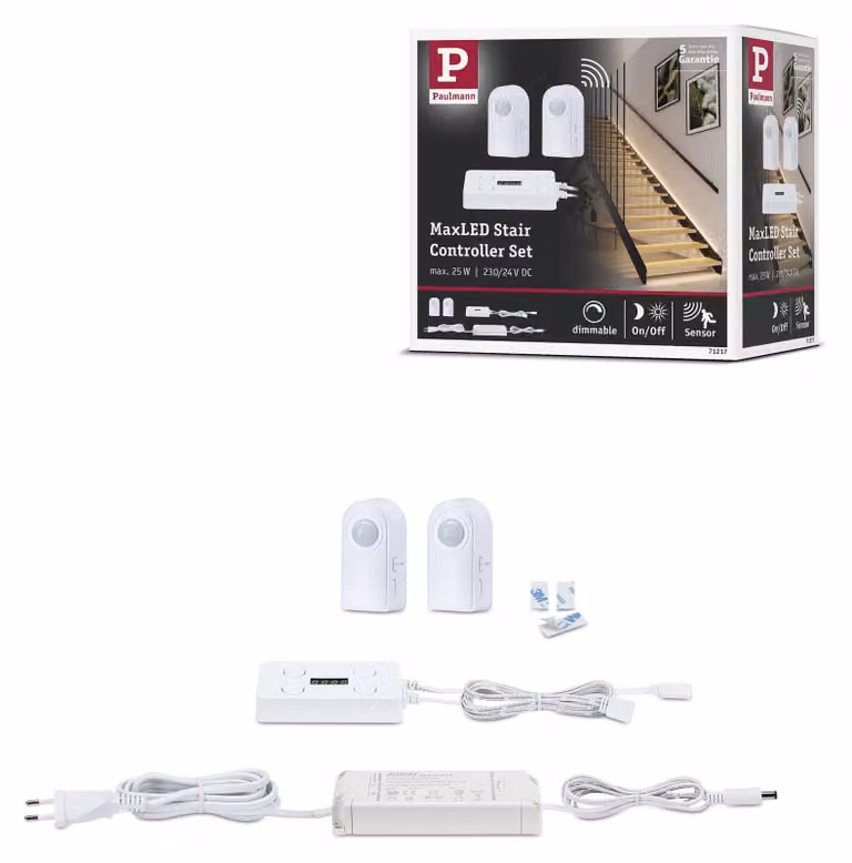 Paulmann MaxLED 250, kit base per striscia LED, dimensioni 126x36 mm