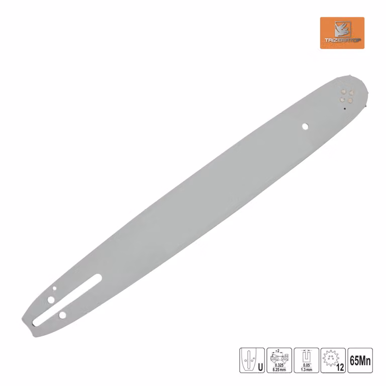 Guide-chaîne Longueur 45 cm / 18" - .325" x 1,3 mm Nombre de dents 12
