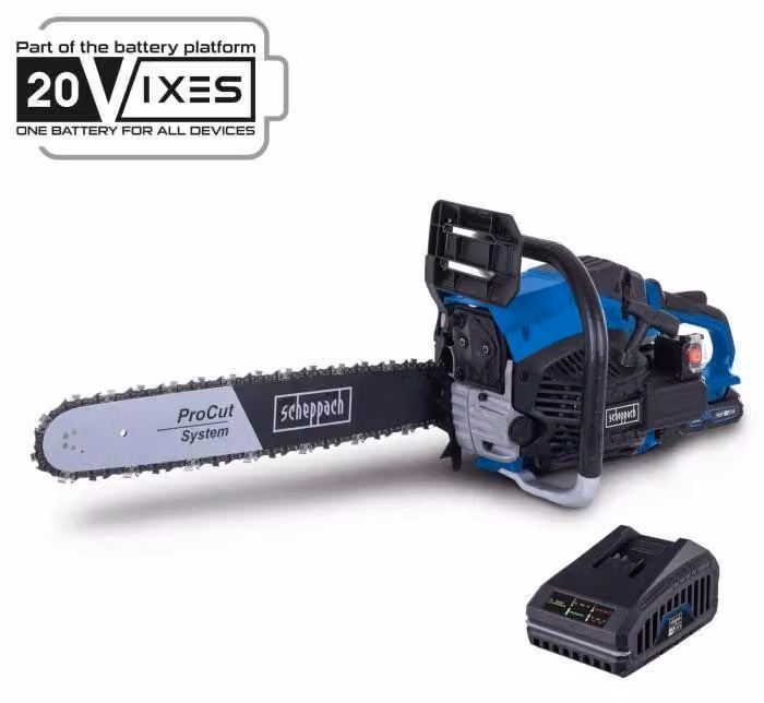 Motosega a benzina PCS56E con avviamento elettrico  51 cm  56 cm³  SCHEPPACH