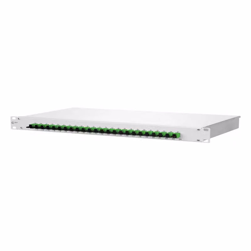 Metz Connect OpDAT fix pannello di giunzione 24xE2000 APC (verde), OS2, grigio 1502595924-E