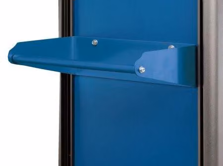 FORCE Portarotolo e carrello porta attrezzi 102105B in lamiera d'acciaio 550 g
