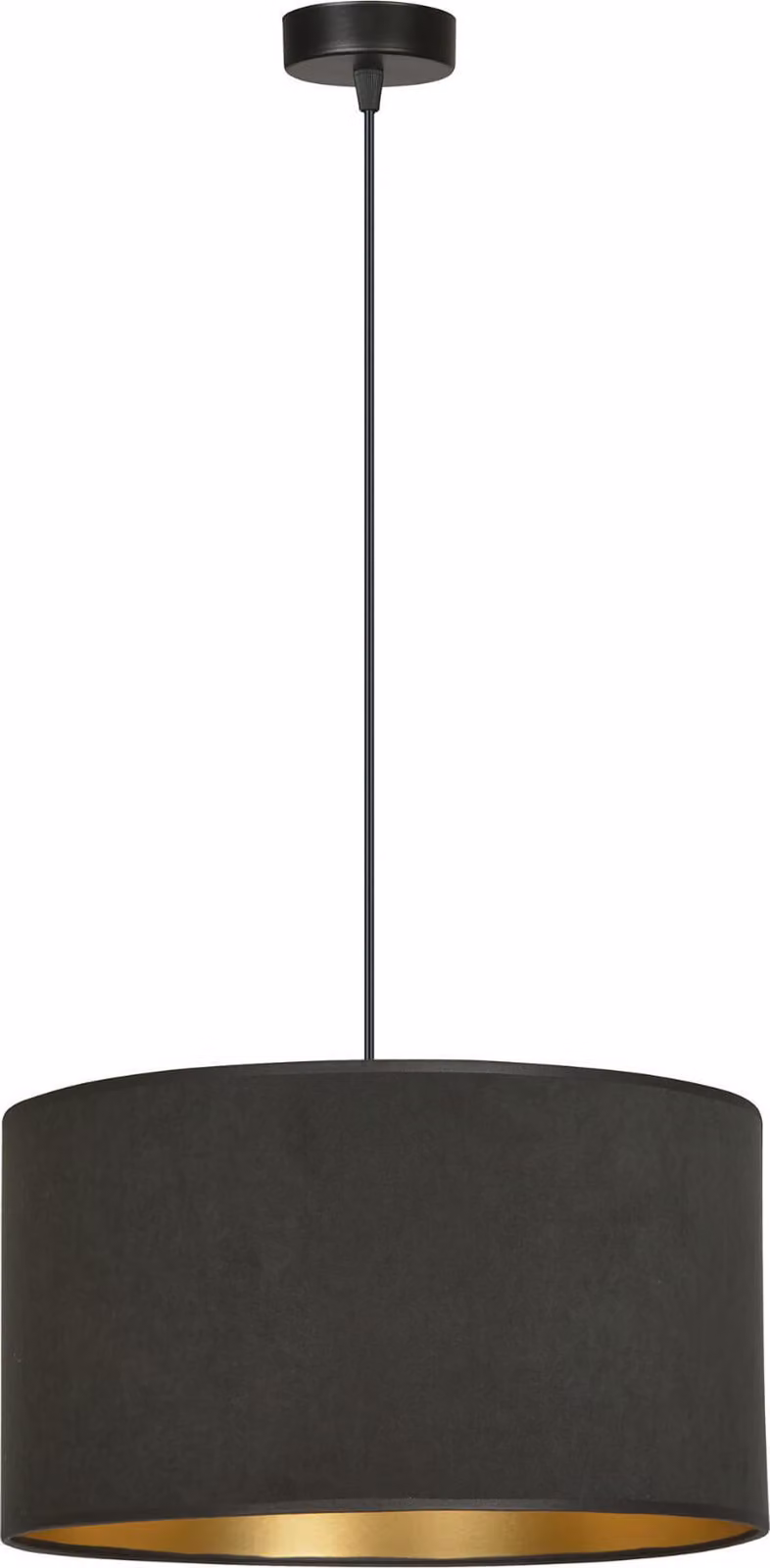 Lampada a sospensione Emibig 1xE27 60W HILDE 1 BL BLACK 1054/1