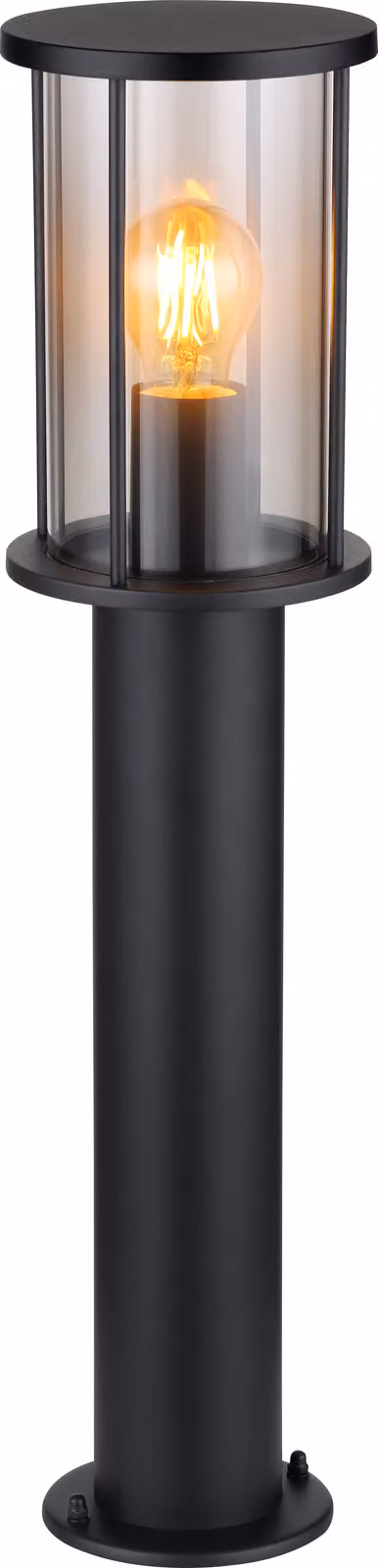 Globo Lighting luce da esterno in acciaio inox nero opaco, 1x E27