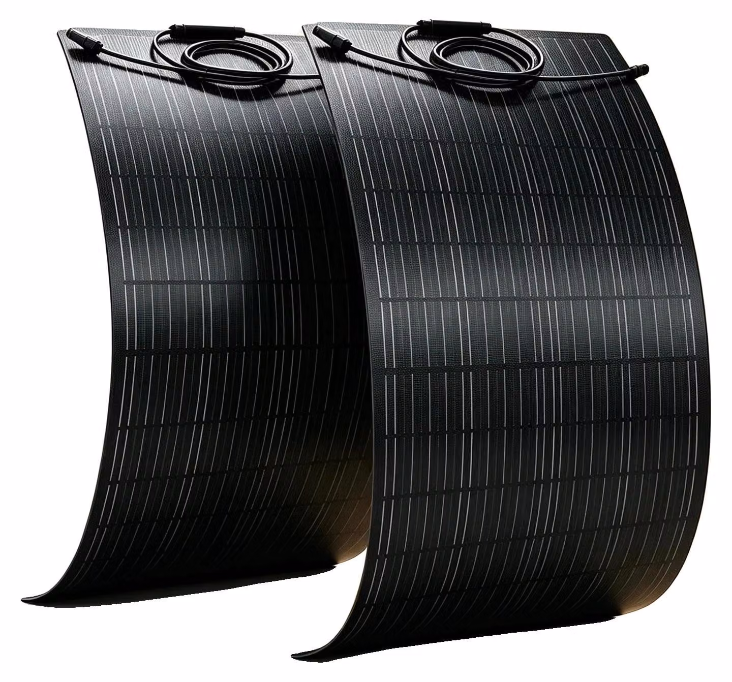 Pannelli solari, alta efficienza, design leggero, 2 pezzi da 100W