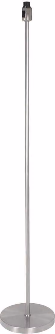 Lampada da terra - acciaio - NOOR - metallo - Ø 25cm - E27 - 3403ST - Mexlite