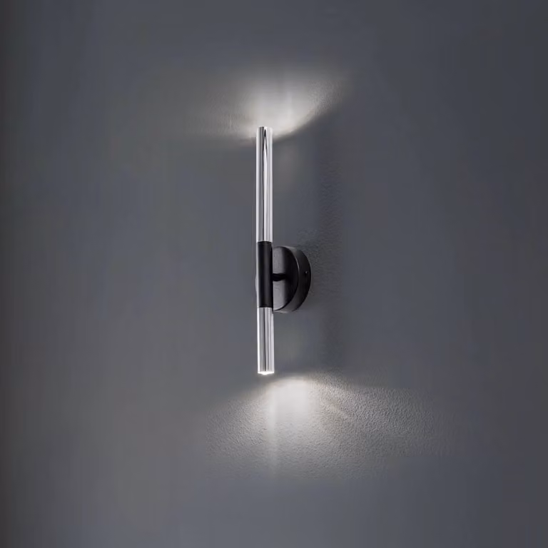Applique da parete Sopel Lux SIGMA, dimmerabile, Alluminio / Grigio / Zincato, Soggiorno / Sala da pranzo, Metallo, Moderno, Applique