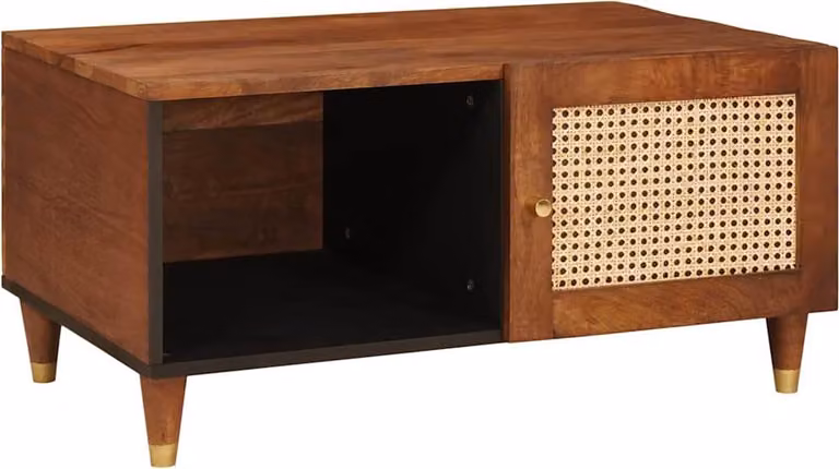 Tavolino da salotto 80 x 50 x 40 cm Legno di mango massello