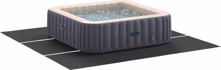 Telo per Fondo Piscina Nero 396 x 396 x 0,1 cm