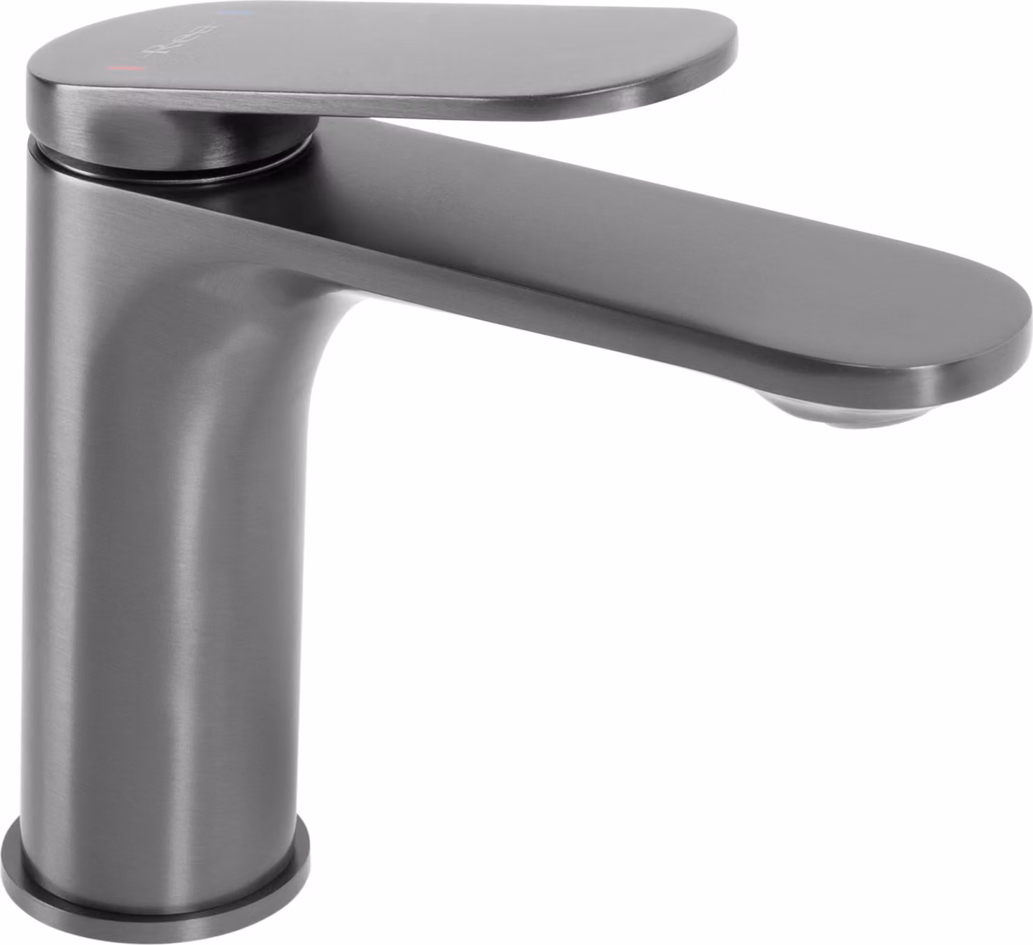 Rubinetto da Lavabo Rea Marco Gun Grey Low