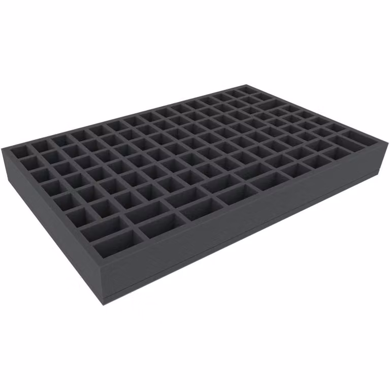 Inserto in schiuma 495x310x55 mm per miniature da giochi da tavolo