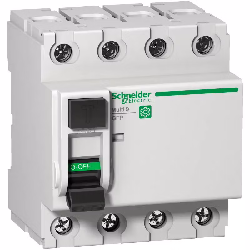 Schneider Electric Multi 9 OEM GFP (FI) 4 poli 40 A 26 mA Tipo A-SI 480Y/277 V UL1053 M9R81440
