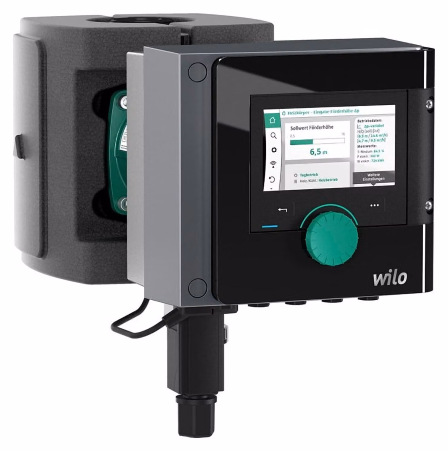Pompa Wilo ad alta efficienza Stratos MAXO 25/0,5-8, Rp 1", 180 mm, PN 10