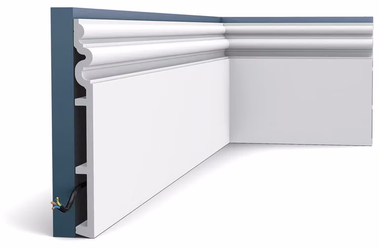 Battiscopa a pavimento Orac Decor LUXXUS SX193 neoclassicismo 2 m