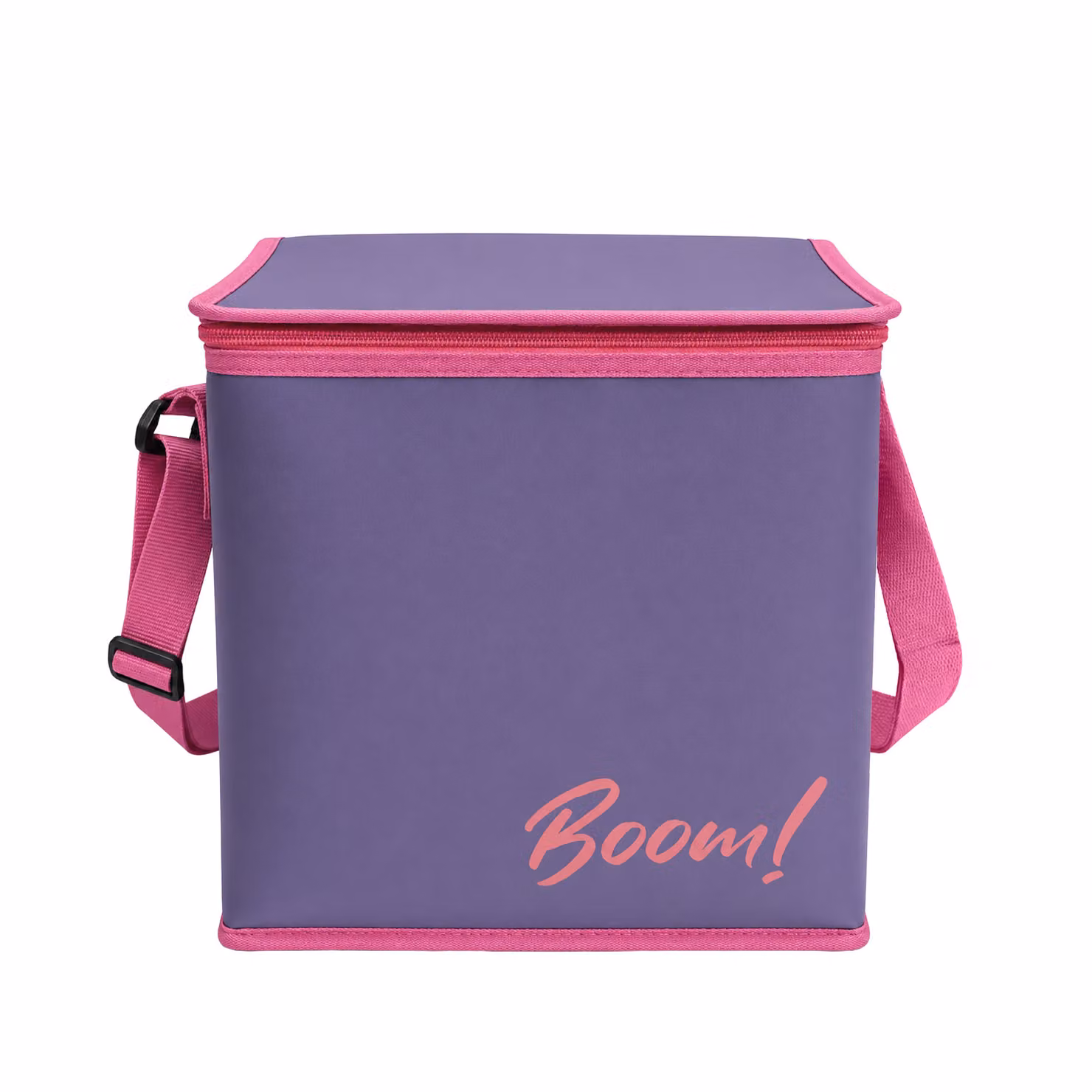Borsa termica Boom viola con tracolla da 20 L – 2