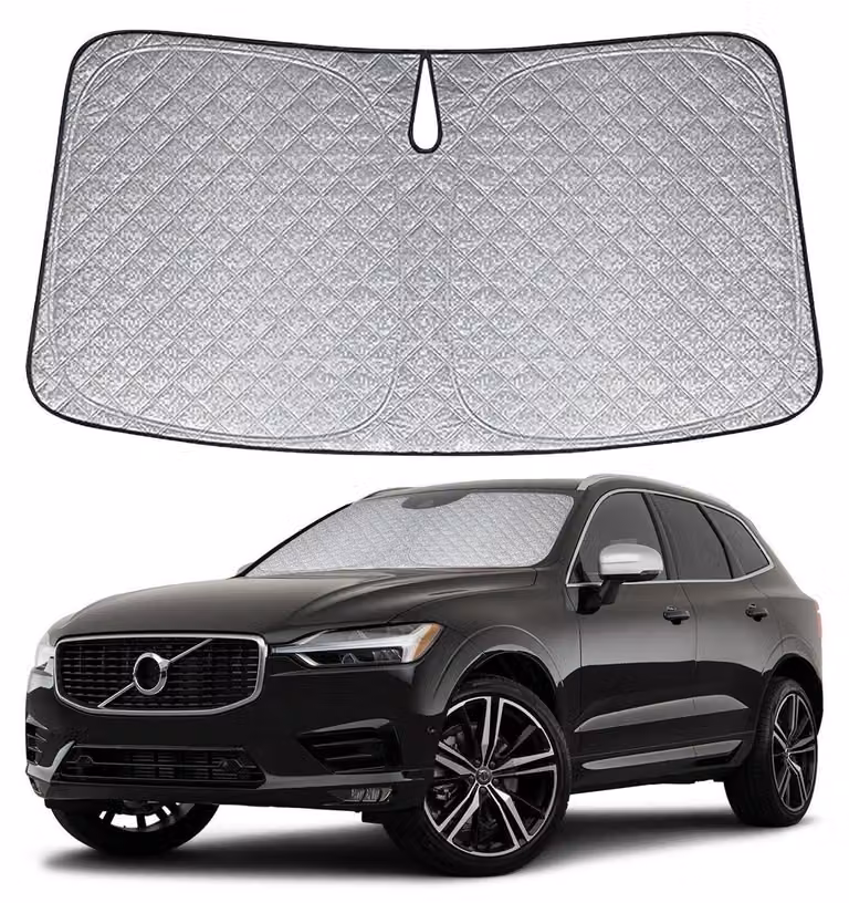 Parasole per parabrezza anteriore per Volvo XC60 dal 2018 al 2024, pieghevole, protezione UV del 99%