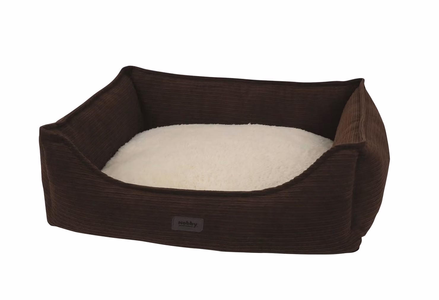Letto Nobby comfort Kamba quadrato marrone, dimensioni: 100 x 80 x 25 cm