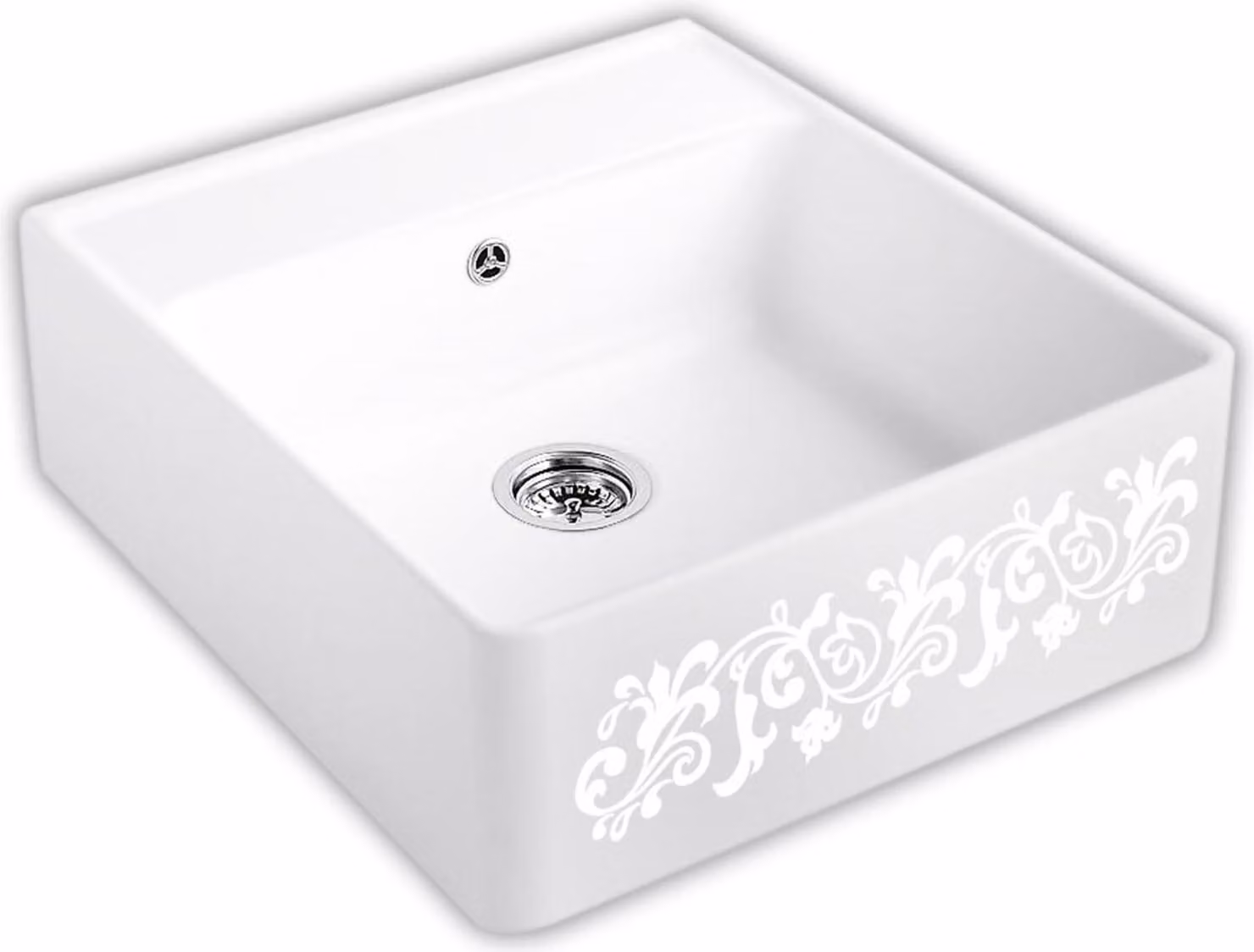 Lavello Villeroy & Boch Single 595 White Pearl Vetroceramica bianca Pearl