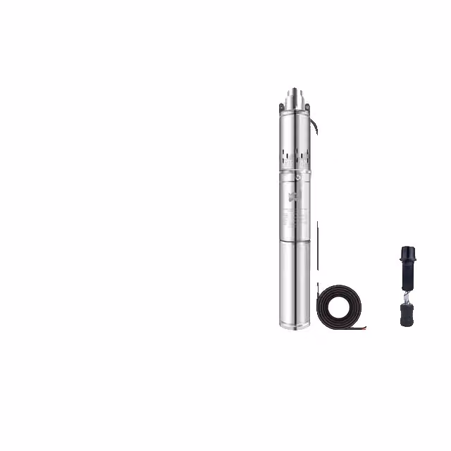 Pompa per pozzi profondi a energia solare, potenza 750W, prevalenza 100m, 750W 48-60VDC