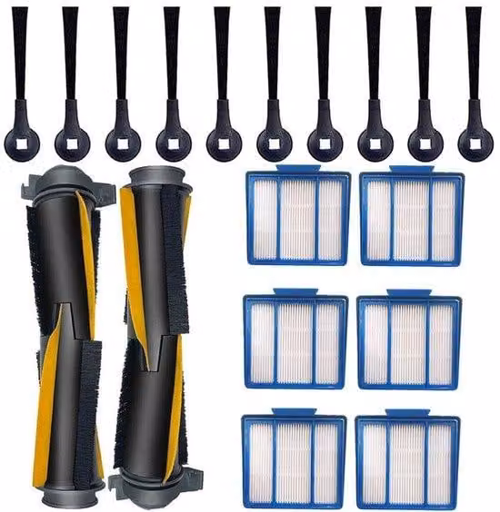 Filtro di ricambio per aspirapolvere, per RV1100SRUS, KIT, per uso domestico, nero, per Fit Shark IQ