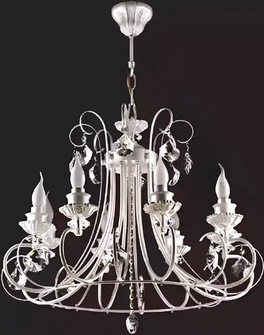 Kronleuchter Wohnzimmer Lampe Leuchte Deckenleuchte schick Luxus zu Hause