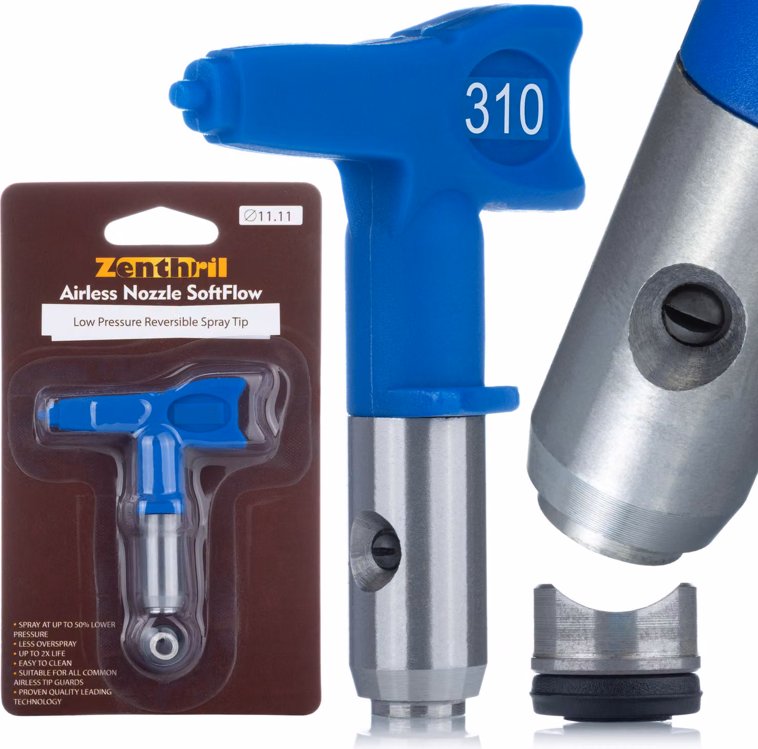 Zenthril Ugello per Vernice a Bassa Pressione SoftFlow, Modello 310