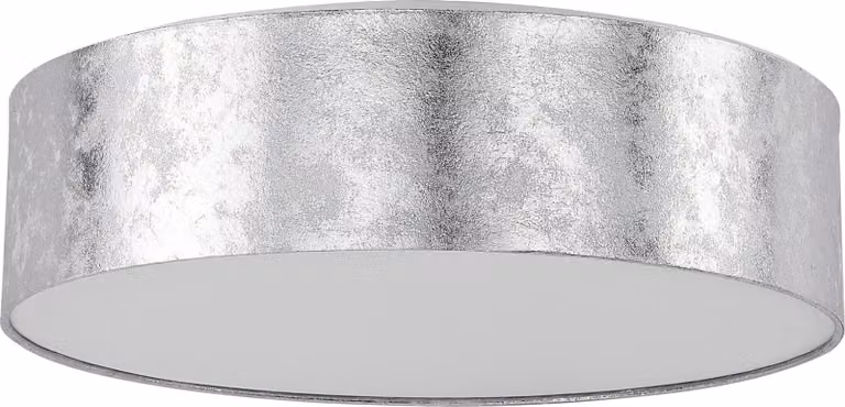 BELIANI Lampada da soffitto in policarbonato argento ø 45 cm Apparecchio Boho soggiorno camera da letto