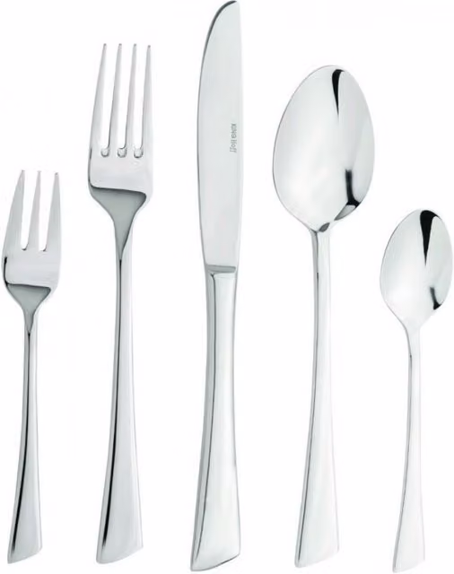 Set di posate Kinghoff KH-3520 in acciaio inossidabile color argento lucido, 72 pezzi – 1
