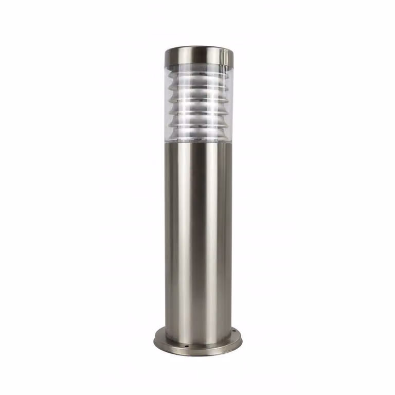 Paletto da giardino in acciaio inox 50x11,4 cm 1xE27 argento IP44 SU-MA Joy 91065L-500