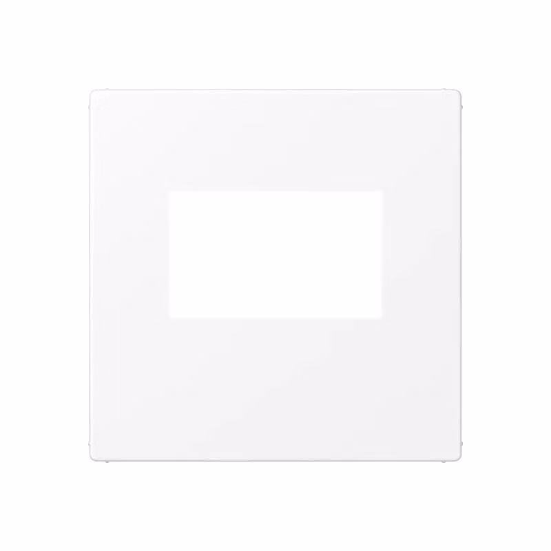 Copertura Jung per caricatore USB (a scatto), Serie A, bianco neve opaco A1569USBWWM
