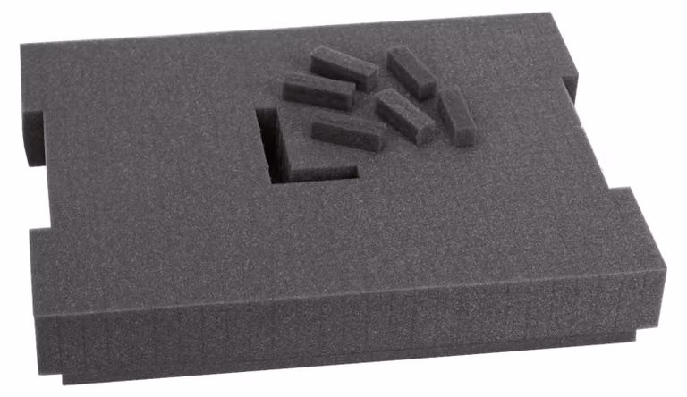 Bosch Foam Insert 136 - Inserto in schiuma (1600A001S1) per L-Boxx 136 e LS-Boxx 306