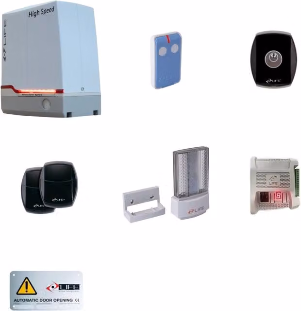 Kit per automazione cancello scorrevole Life Setup Deus 4HS 1KT0570000 colore bianco