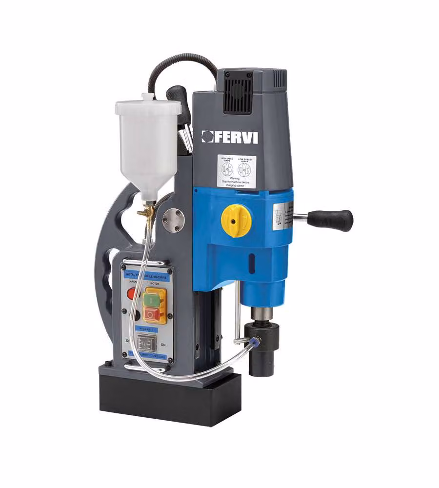 Fervi Trapano Magnetico 50 - Carotatore con Raffreddamento - 220 mm