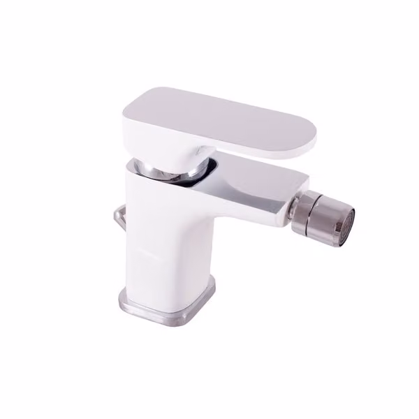 Rubinetto per bidet Slezák-RAV Slezák RAV Yukon YU145KCB Colore: cromo/bianco, Dimensioni: 1/2''