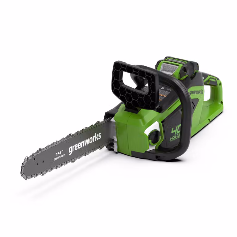 Motosega Greenworks 40V verde da 35 cm 1,5 kW senza batteria