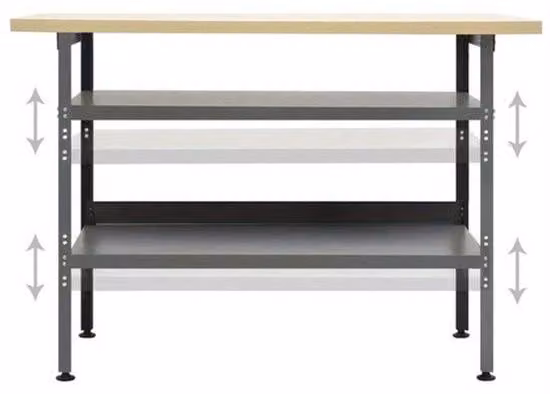 Telaio in acciaio – 119x60x85 cm – Robusto e multifunzionale