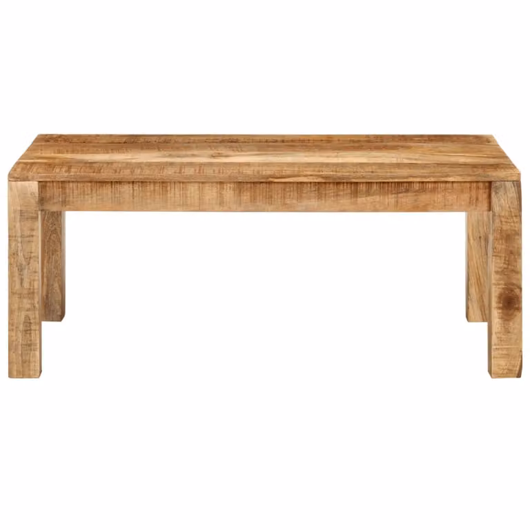 Tavolino 100x55x40 cm in legno massiccio di mango