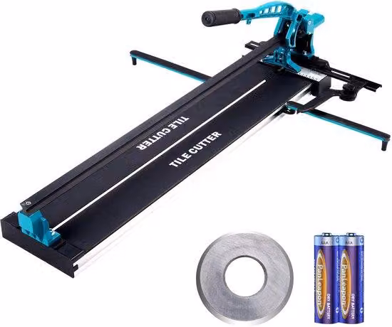 Taglialastre da 1200 mm con funzione a infrarossi e base antiscivolo - Ideale per progetti di ristrutturazione