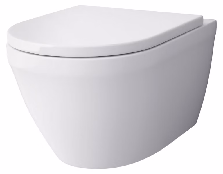 Water WC con meccanismo di chiusura ammortizzata e sedile WC nanotecnologico