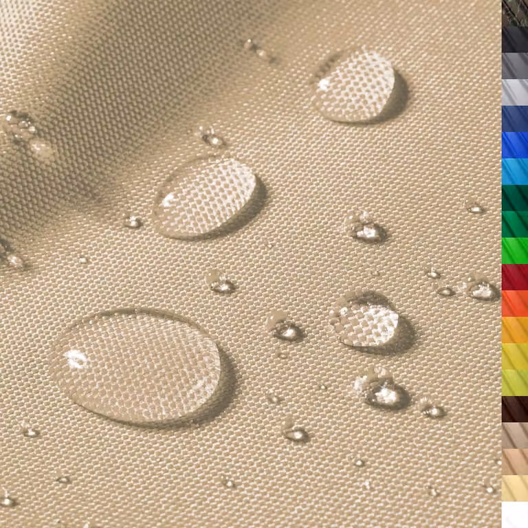 Tessuto poliestere impermeabile, dimensioni 300 x 160 cm, ideale per tende e coperture