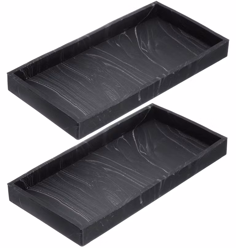 Omgoods - Set di 2 accessori in silicone per il bagno