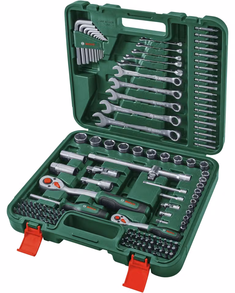 Set di utensili manuali, 134 pezzi