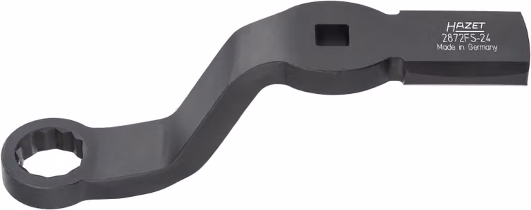 Chiave combinata Hazet (doppio esagono) con 2 superfici di riscontro 2872FS-24