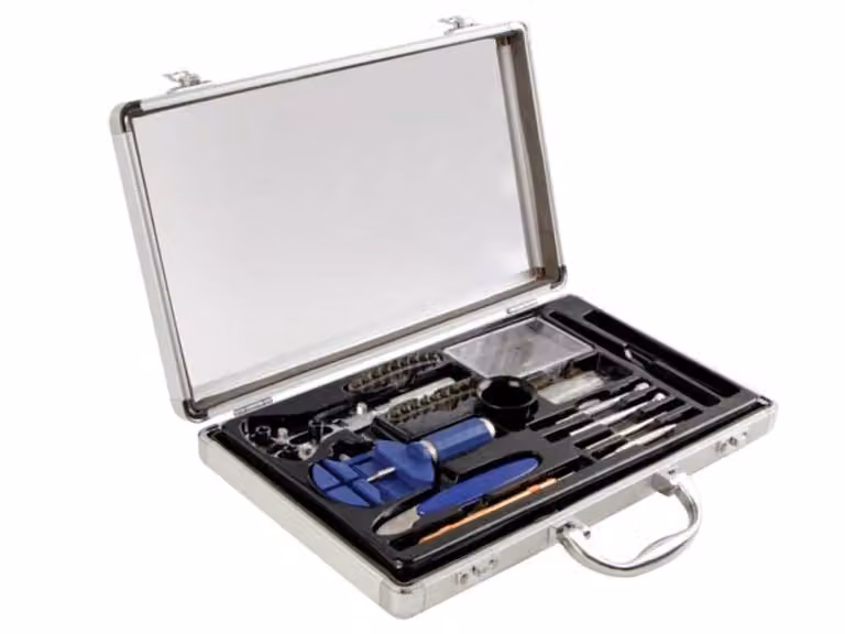Set di strumenti per la riparazione di orologi - 13 pezzi