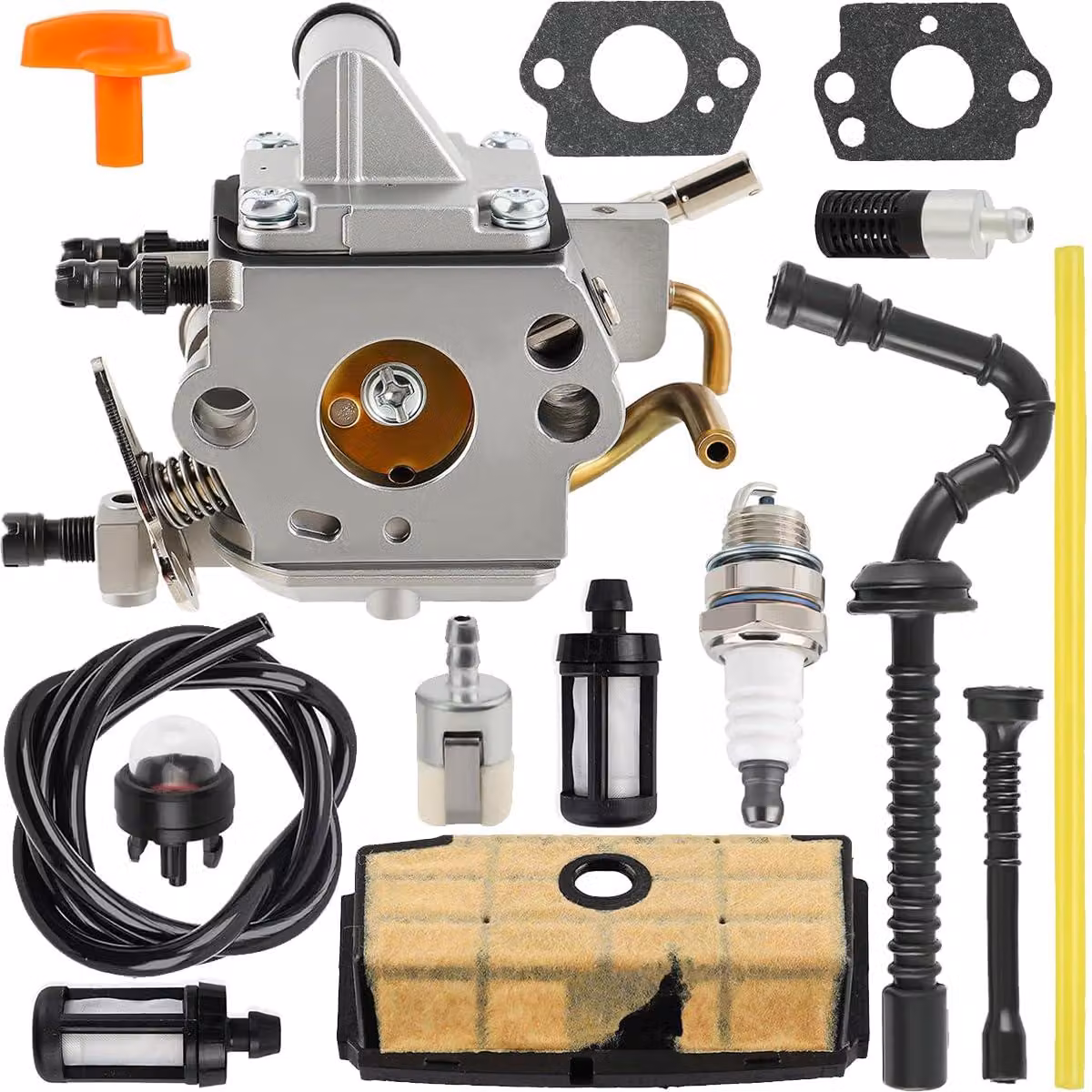 Carburatore per motosega Stihl MS192, MS192C, MS192T - Ricambio di alta qualità con accessori - WA-NL-1280