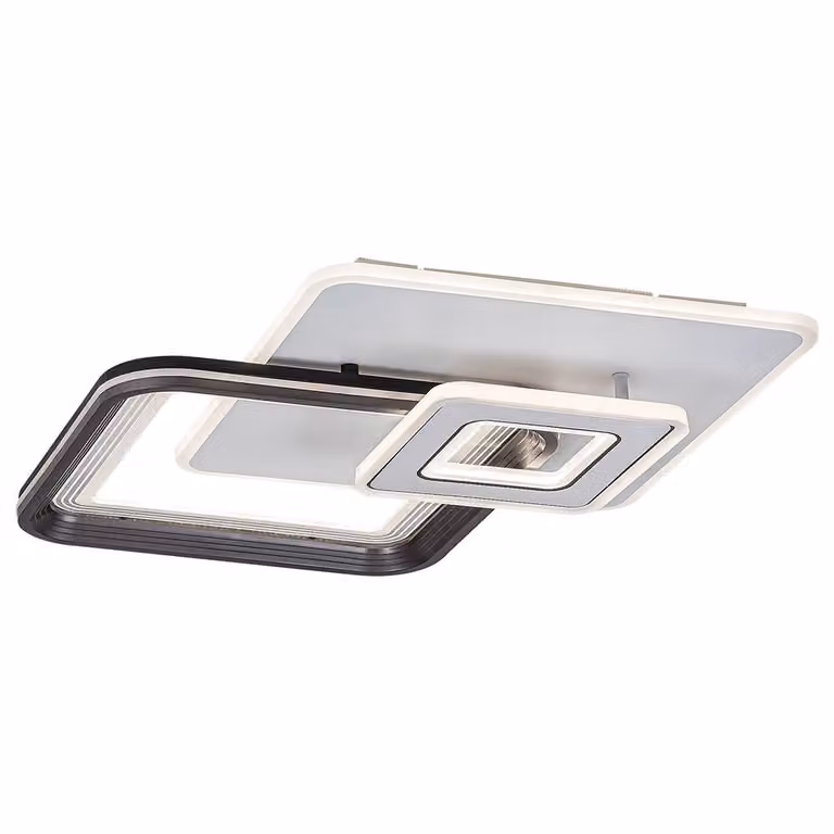 Lampada da soffitto a LED con telecomando LED 48W colore cenere 2937 Stregobor Rabalux