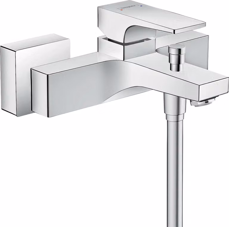Miscelatore per vasca hansgrohe Metropol a vista cromato, 1 pz.